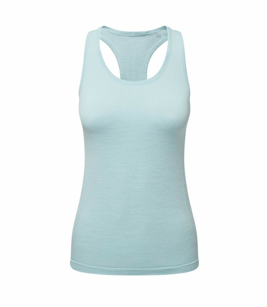 * Pertemba Cheap Tridri Womens/Ladies Multi Sport Melange Seamless 3D Undershirt (Sky Blue) Utrw8477 Clearance