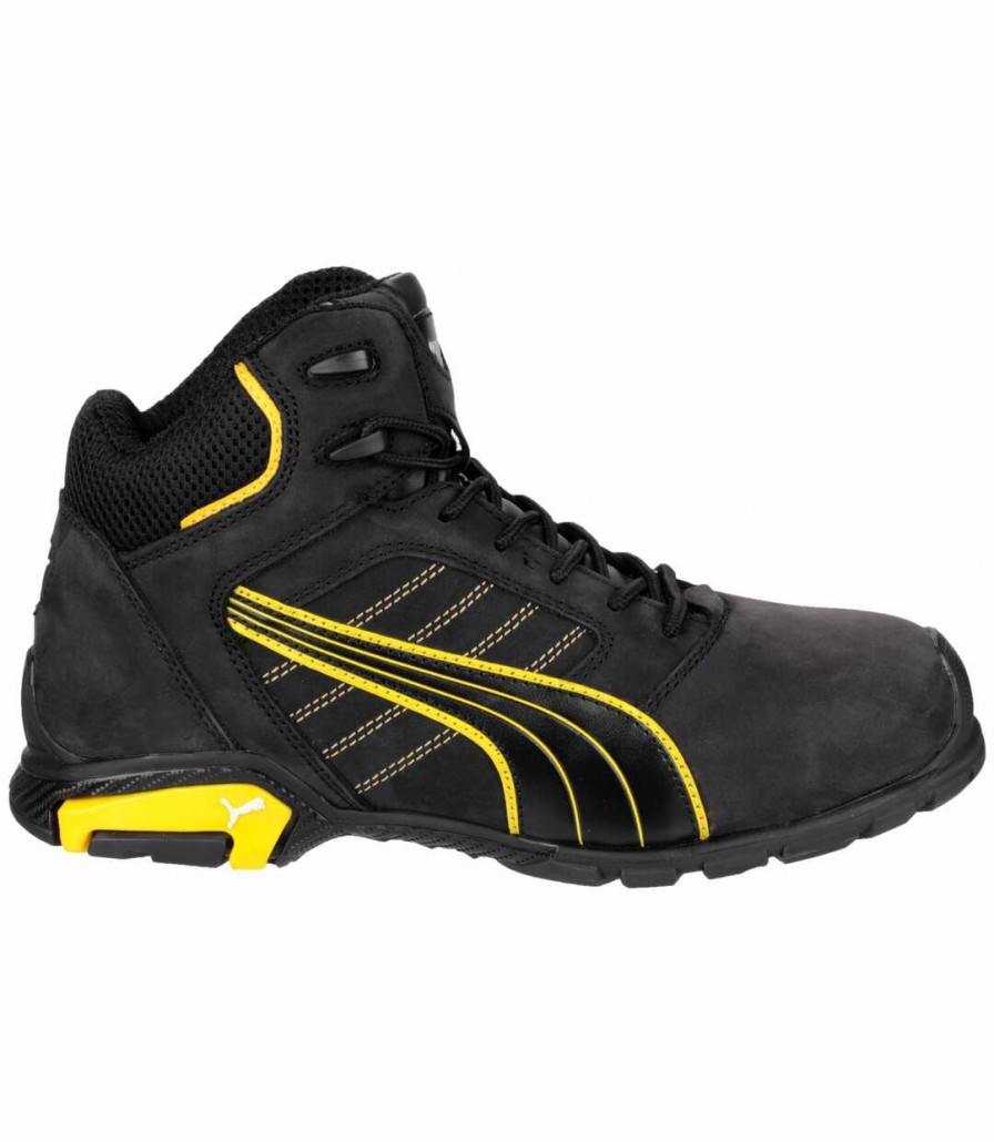 * Pertemba Hot Selling Puma Safety Amsterdam Mid Mens Safety Boots (Black) Utfs2993 Best