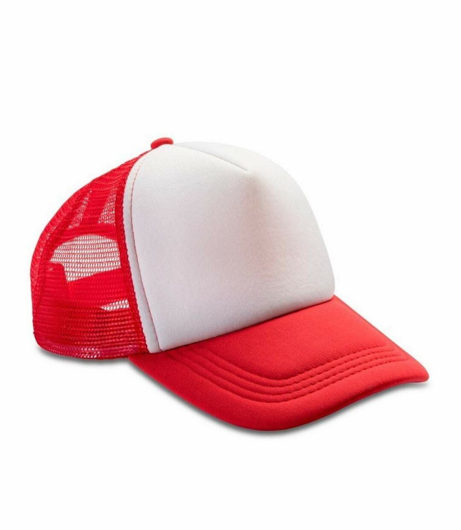 * Pertemba Sale Online Result Detroit Trucker Cap (Red/White) Utbc4787 New