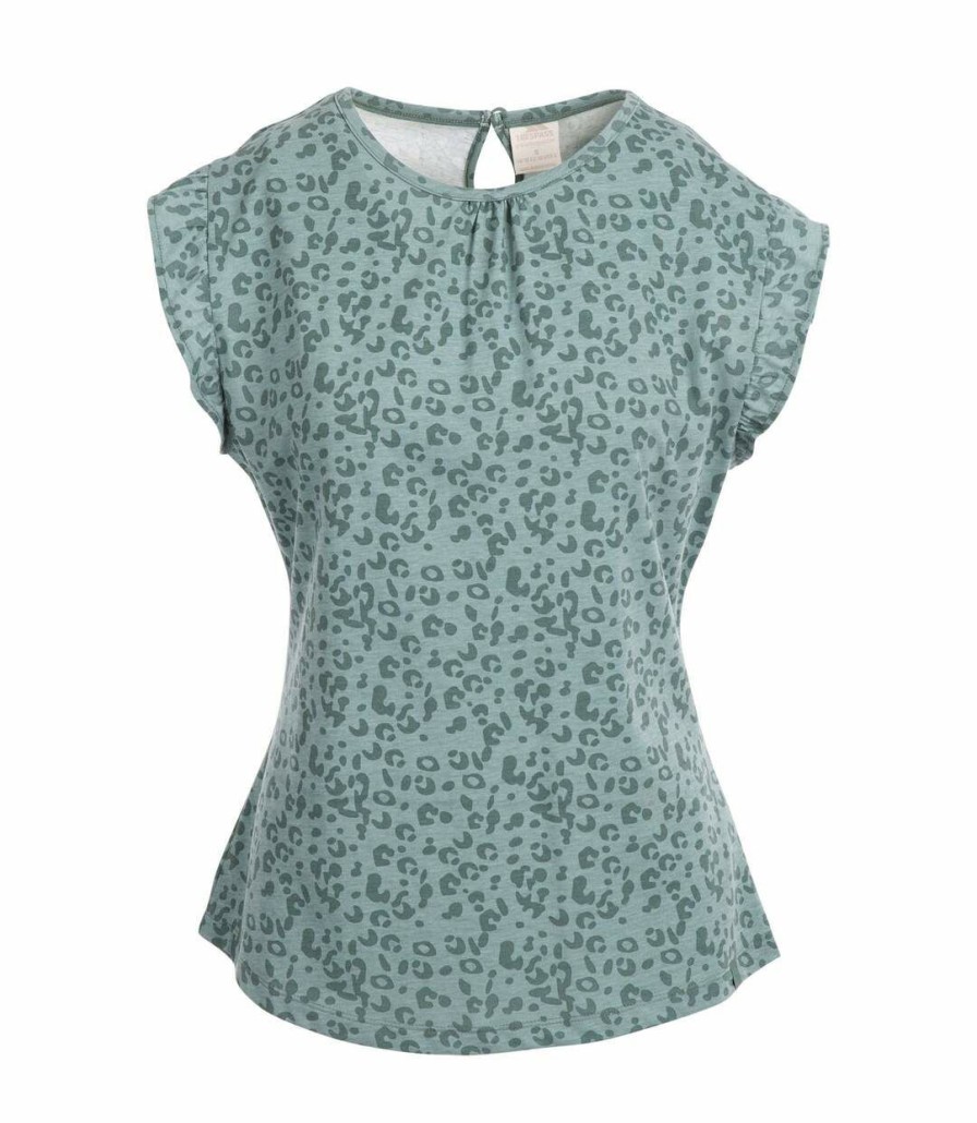 * Pertemba Crazy Deals Trespass Womens/Ladies Tulissa Top (Teal Mist) Uttp5949 Clearance