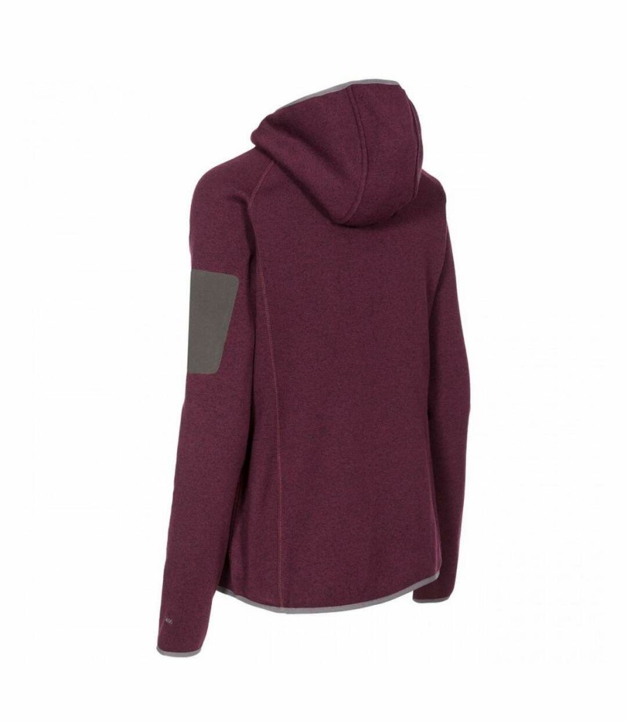 * Pertemba Closeout Sale Trespass Womens/Ladies Mona Lisa Hooded Fleece (Potent Purple Marl) Uttp4512 Best