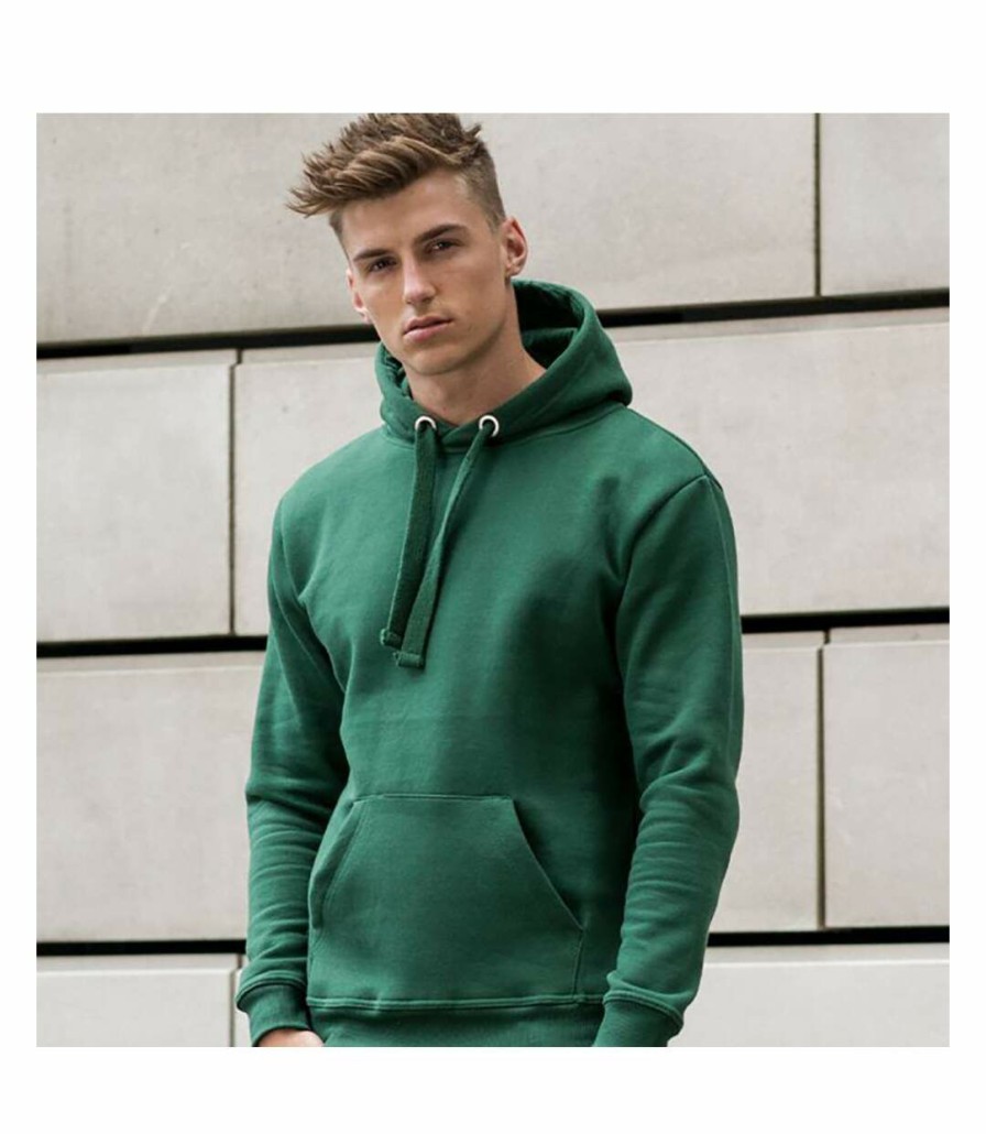 * Pertemba Lower Prices Awdis Just Hoods Mens Graduate Heavyweight Hoodie (Bottle Green) Utpc2969 Online