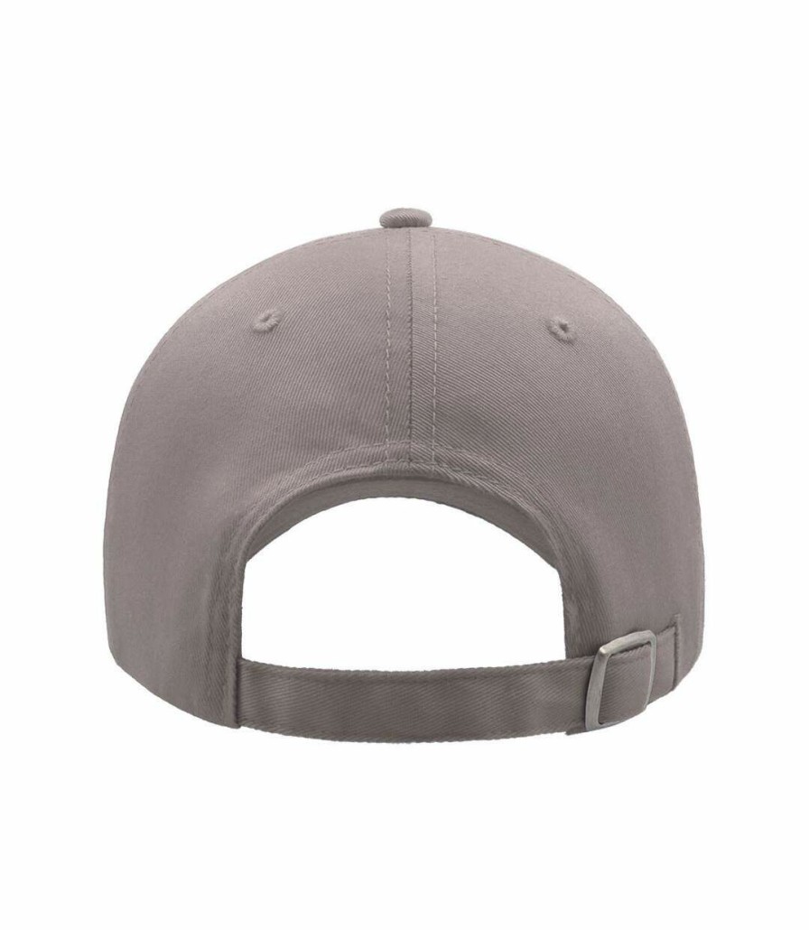 * Pertemba Attractive Atlantis Sport Sandwich 6 Panel Baseball Cap (Pack Of 2) (Light Grey) Utab426 New