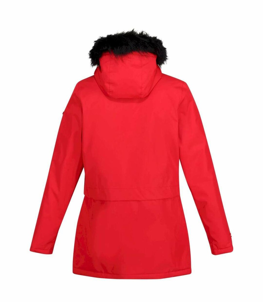 * Pertemba Crazy Deals Regatta Womens/Ladies Myla Ii Parka (Code Red) Utrg8352 Clearance