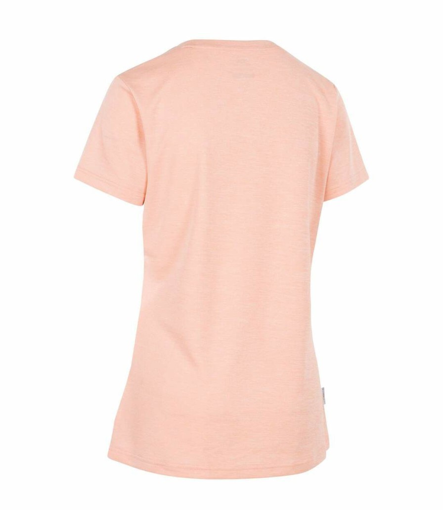 * Pertemba Good Quality Trespass Womens/Ladies Pardon T-Shirt (Misty Rose) Uttp5981 New