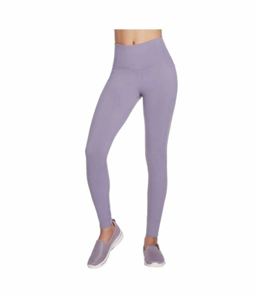 * Pertemba Attractive Skechers Womens/Ladies Gowalk Wear High Waist Leggings (Cadet) Utfs9339 Hot