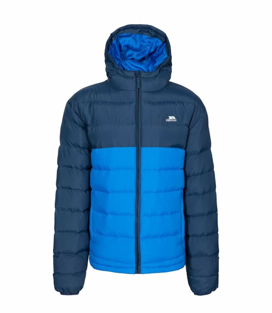 * Pertemba Original Trespass Mens Oskar Padded Jacket (Navy) Uttp4249 Online