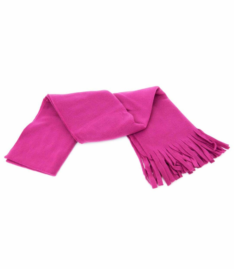 * Pertemba Original Floso Ladies/Womens Plain Thermal Fleece Winter/Ski Scarf With Fringe () () Utsk161 Online