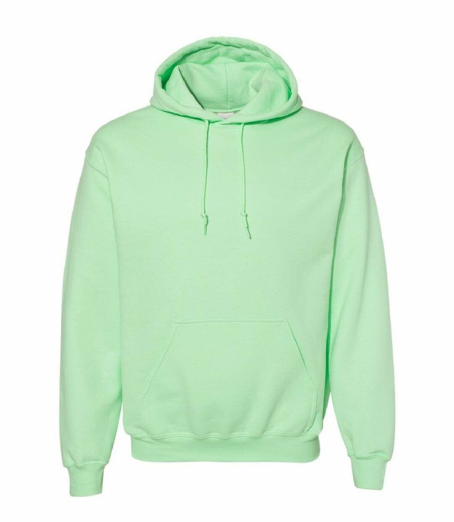 * Pertemba Top Selling Gildan Heavy Blend Adult Uni Hooded Sweatshirt/Hoodie (Mint Green) Utbc468 Wholesale