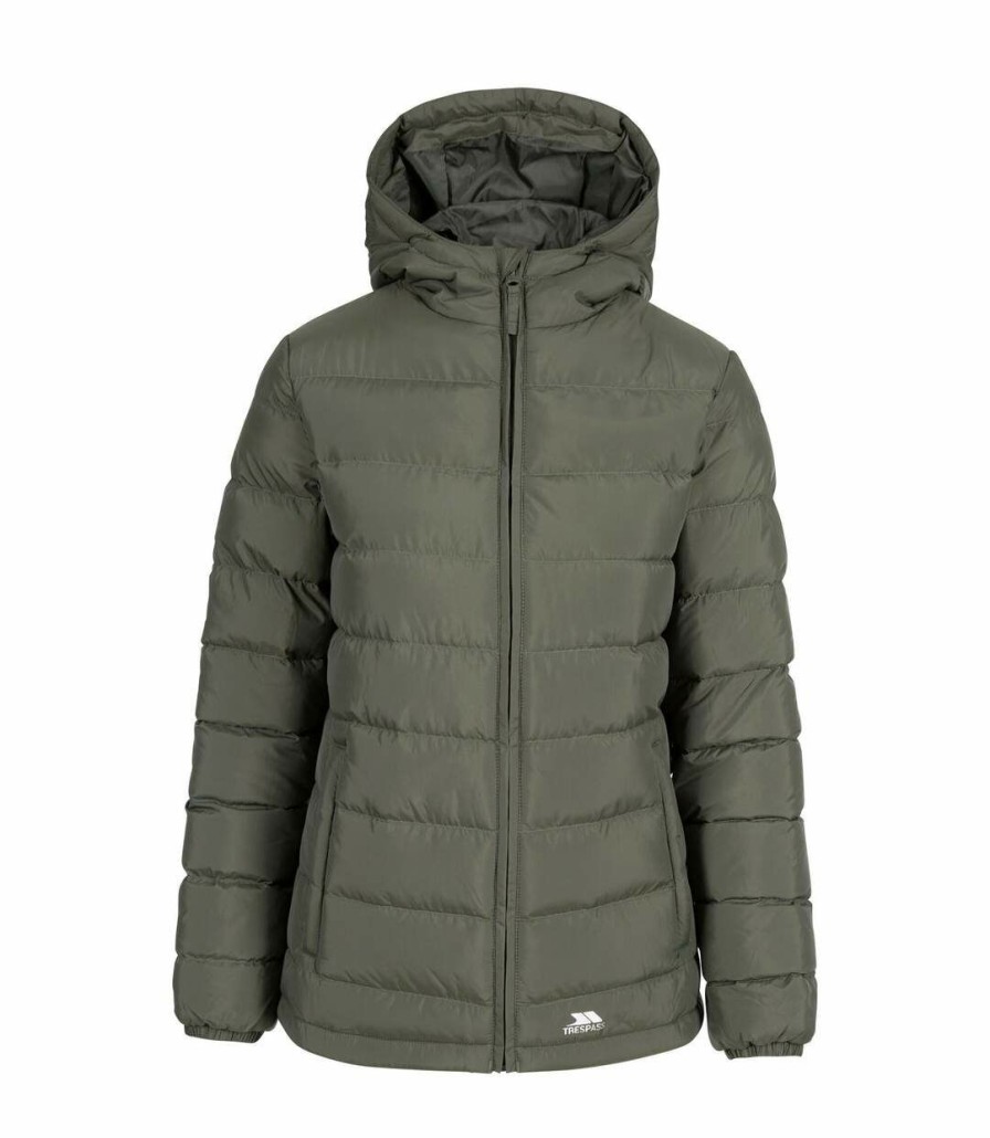 * Pertemba Clearance Trespass Womens/Ladies Elegant Jacket (Ivy) Uttp5652 Hot