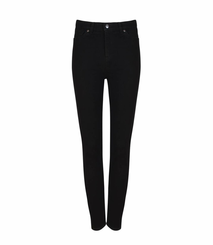 * Pertemba New Skinni Fit Womens/Ladies Skinny Jeans (Black) Utrw5490 Online