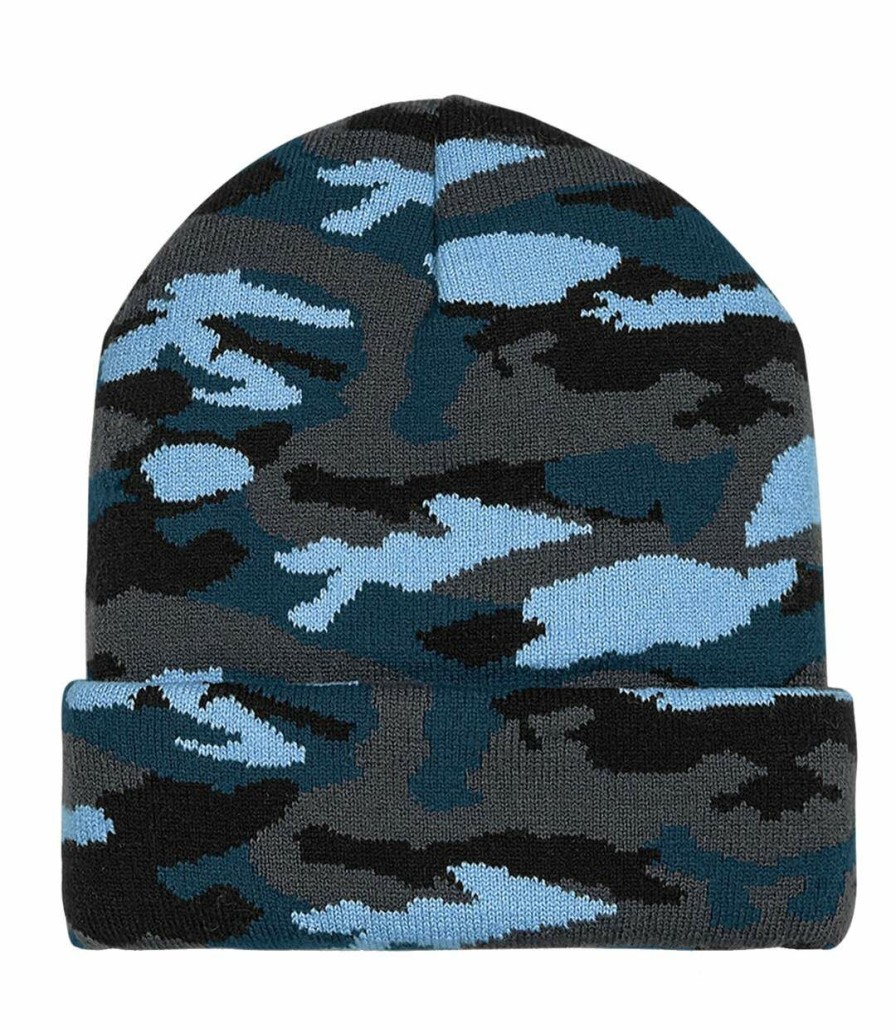 * Pertemba New Arrivals Beechfield Uni Adults Camo Cuffed Beanie (Twilight Camo) Utbc4140 Best