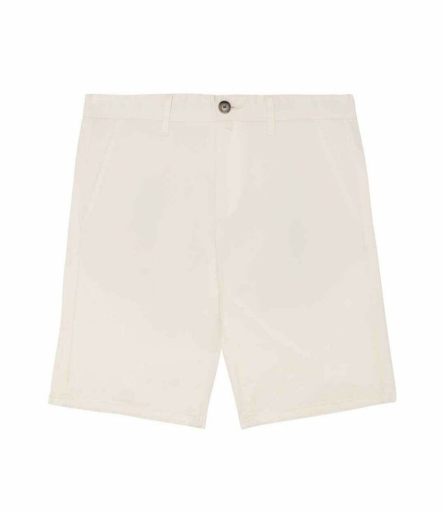 * Pertemba Clearance Native Spirit Mens Casual Shorts (Ivory) Utpc5110 Online