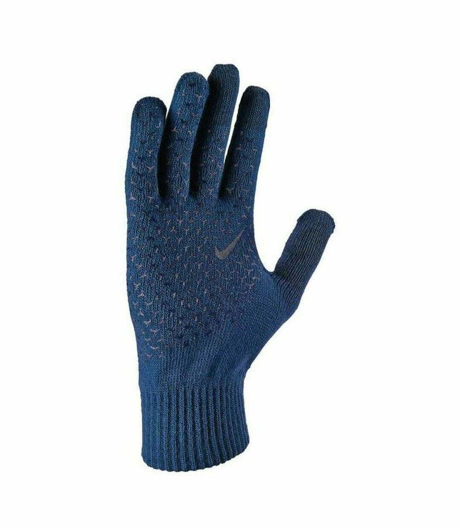 * Pertemba Hot Selling Nike Mens Knitted Twisted Grip Gloves (Blue Lemon) Utbs2929 Wholesale