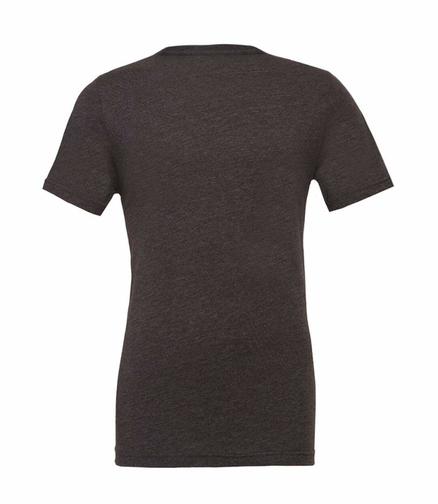 * Pertemba Top Selling Canvas Uni Jersey Crew Neck Short Sleeve T-Shirt (Dark Heather) Utbc163 Clearance