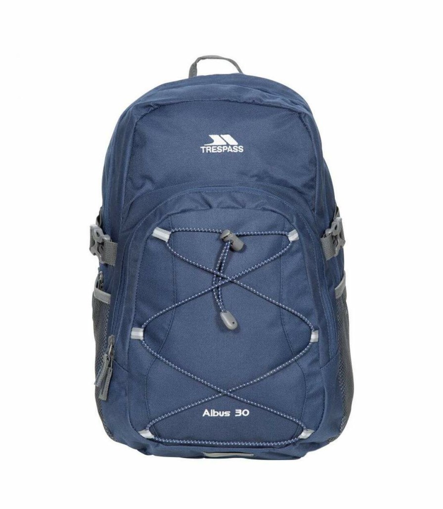 * Pertemba Cheap Trespass Albus 30 Liter Casual Rucksack/Backpack (Navy) (One Size) Uttp2936 Online