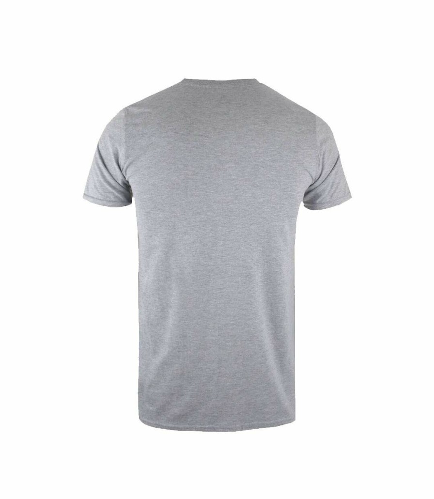 * Pertemba Online Bsa Mens Tonal Invert T-Shirt (Grey Marl) Uttv1027 Hot