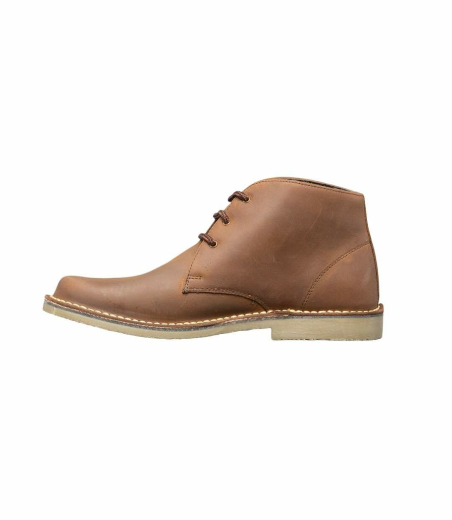 * Pertemba New Arrivals Roamers Mens Waxy Leather Fulfit Desert Boots (Brown) Utdf228 Wholesale