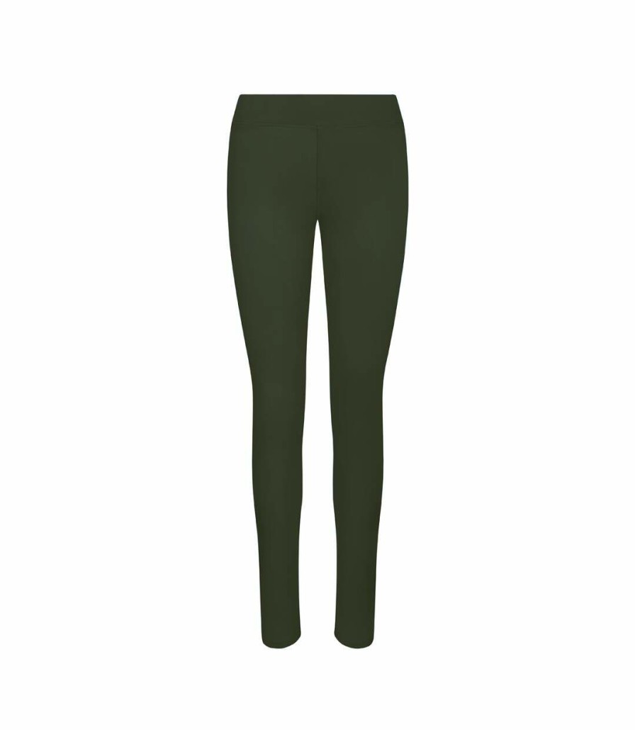 * Pertemba Good Quality Awdis Just Cool Womens Girlie Workout Leggings (Combat Green) Utpc3583 Hot