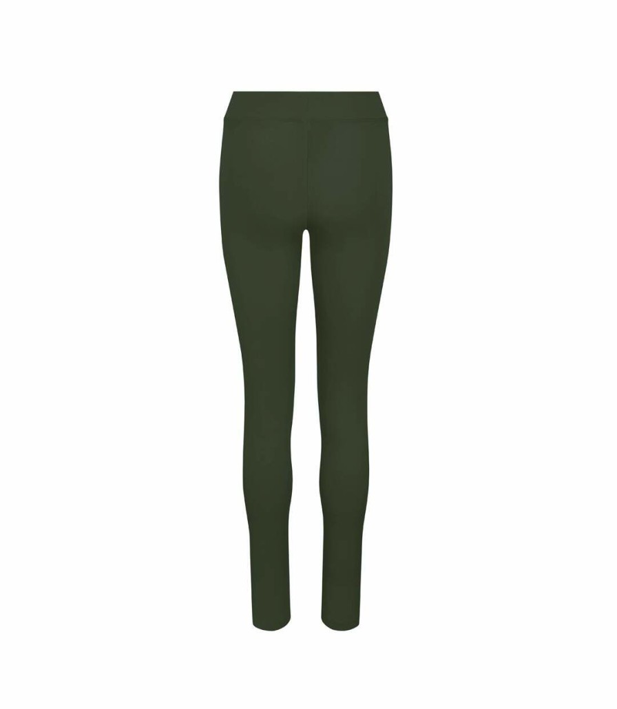 * Pertemba Good Quality Awdis Just Cool Womens Girlie Workout Leggings (Combat Green) Utpc3583 Hot