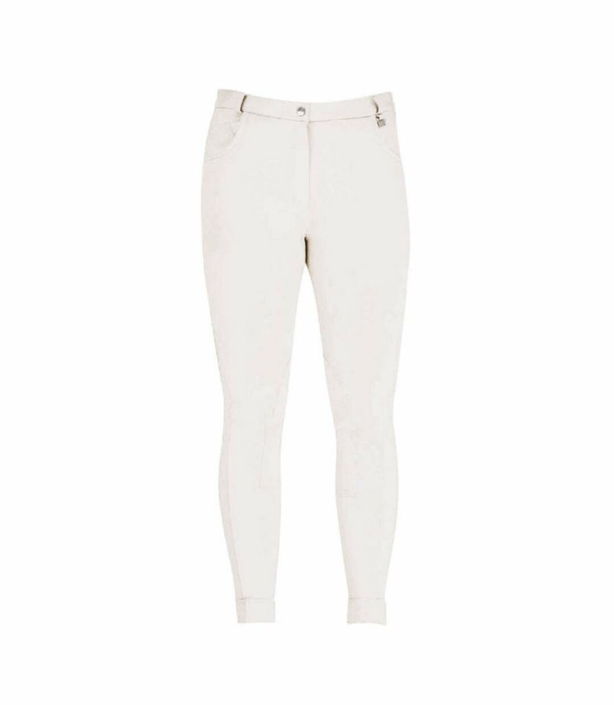 * Pertemba Popular Hyperformance Melton Ladies Jodhpurs (White) Utbz1654 Online