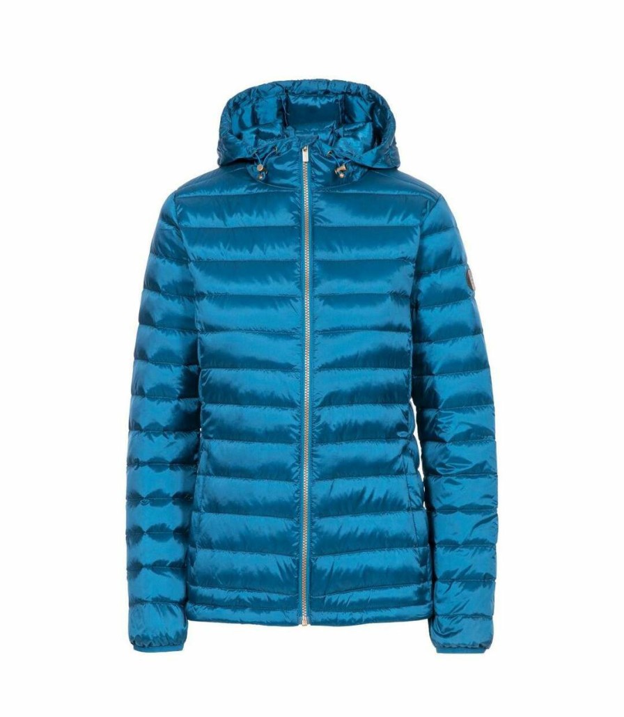 * Pertemba Closeout Sale Trespass Womens/Ladies Katheryn Down Jacket (Cosmic Blue) Uttp5148 Online