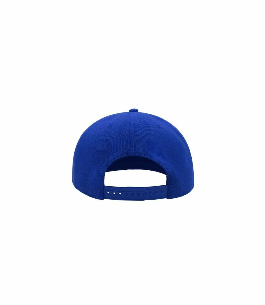 * Pertemba Good Quality Atlantis Snap Back Flat Visor 6 Panel Cap (Royal) Utab213 Best