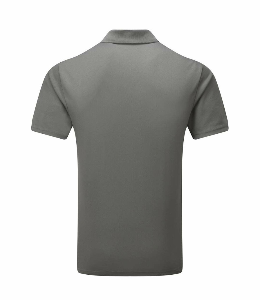 * Pertemba Attractive Premier Mens Sustainable Polo Shirt (Dark Grey) Utpc4785 New