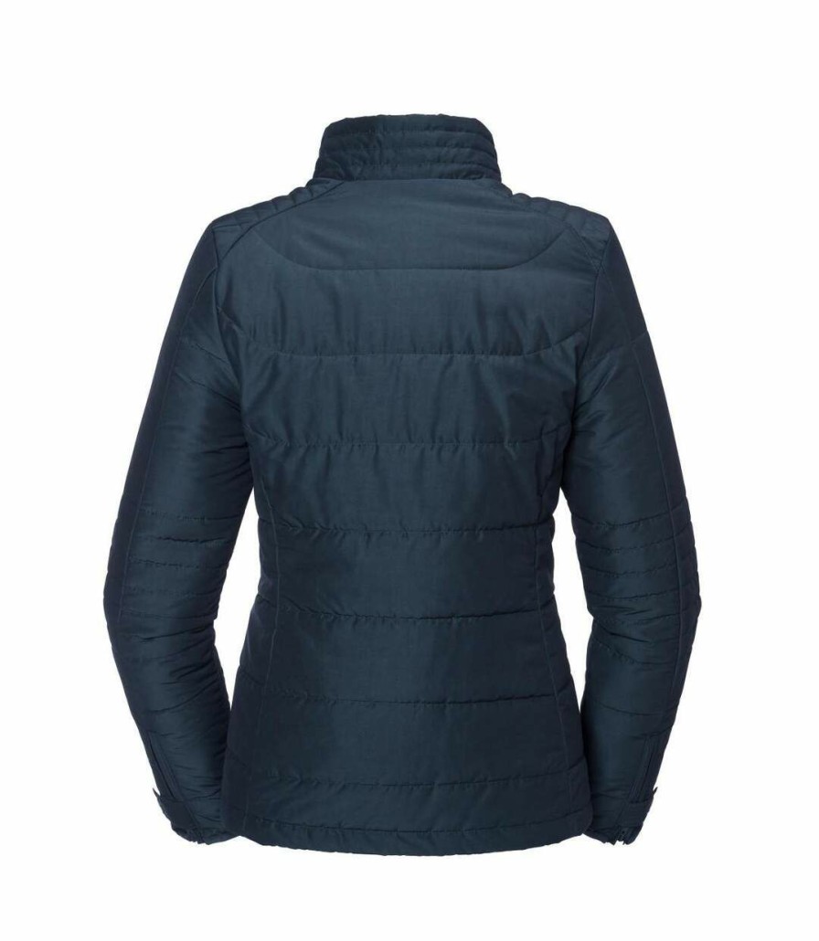 * Pertemba Latest Fashion Russell Womens/Ladies Cross Jacket (French Navy) Utbc4668 Wholesale