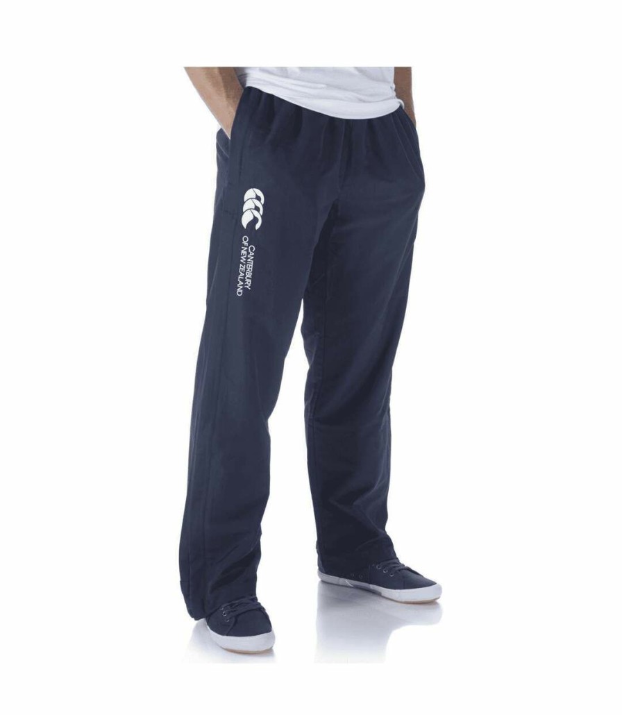 * Pertemba Quick Delivery Canterbury Uni Adult Cuffed Ankle Tracksuit Bottoms (Navy/White) Utrd1439 Best