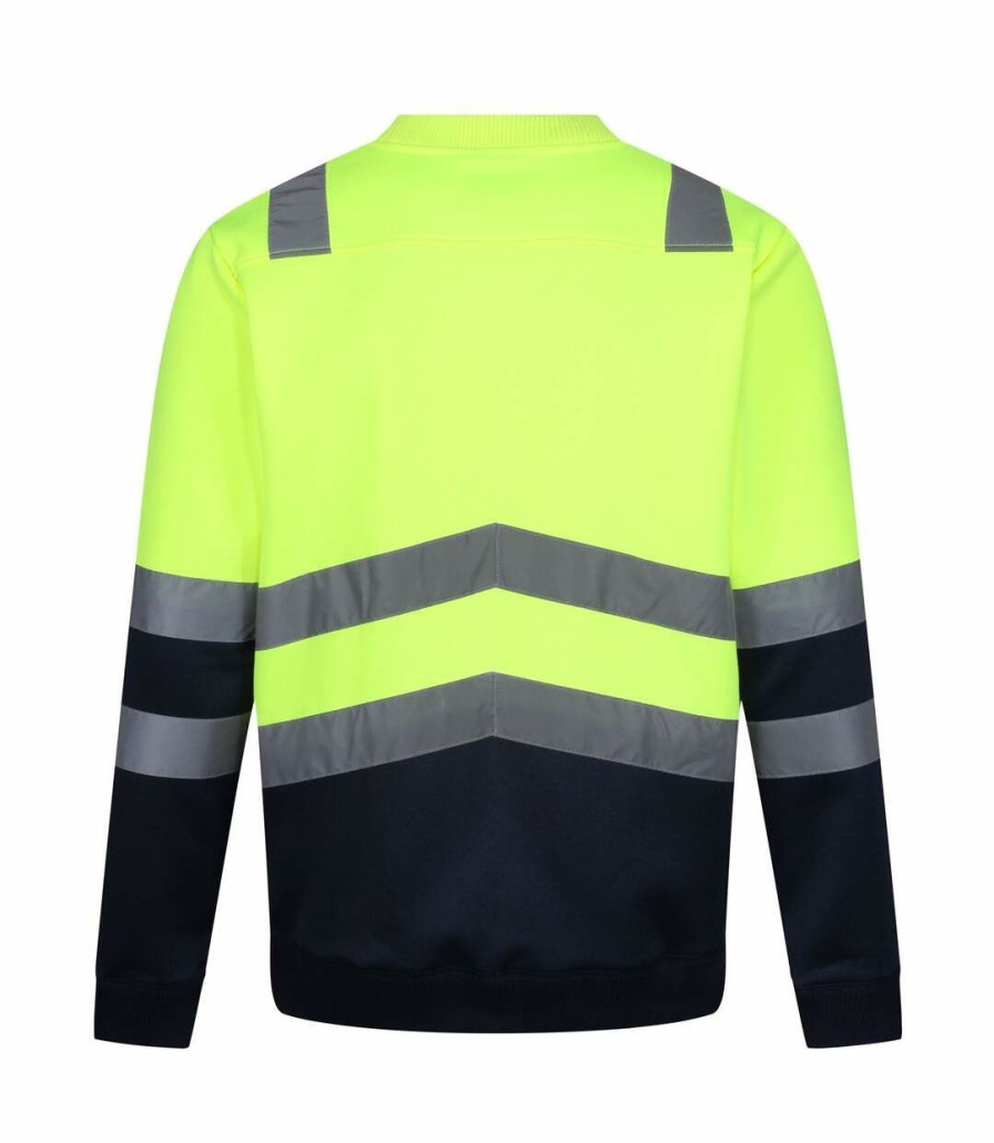 * Pertemba Attractive Regatta Mens Pro High-Vis Sweatshirt (Neon Yellow) Utrg6348 Online