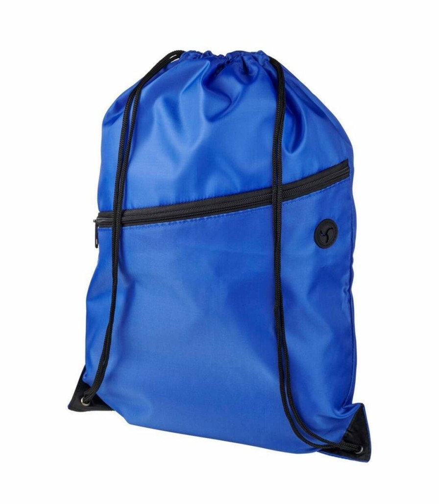 * Pertemba New Bullet Adults Uni Oriole Zippered Drawstring Backpack (Royal Blue) (One Size) Utpf3336 Hot