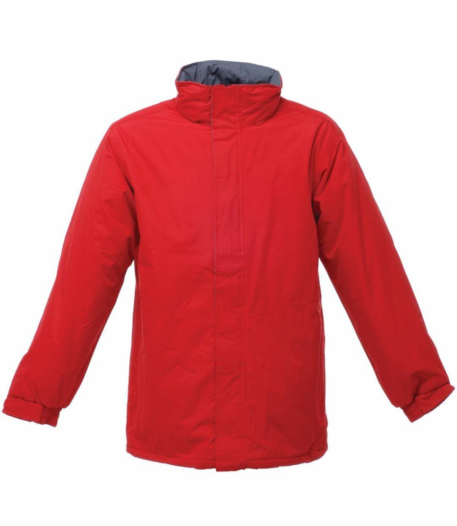 * Pertemba Attractive Regatta Mens Beauford Waterproof Windproof Jacket (Thermoguard Insulation) (Classic Red) Utbc807 Best