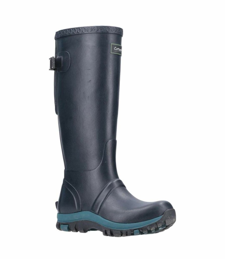 * Pertemba New Cotswold Womens/Ladies Realm Wellington Boots (Navy) Utfs7258 Wholesale