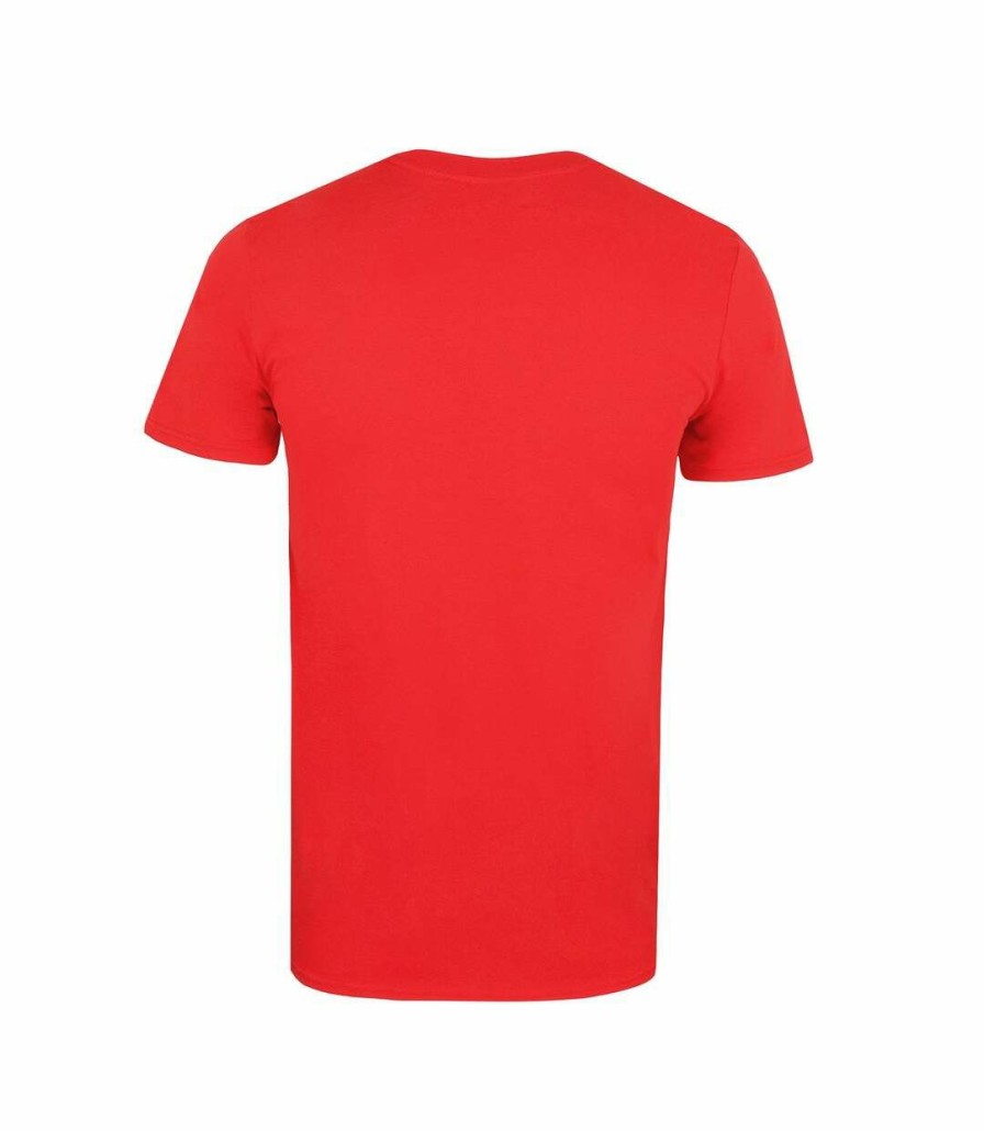 * Pertemba Quick Delivery The Flash Mens Logo T-Shirt (Cherry Red) Uttv1221 Clearance