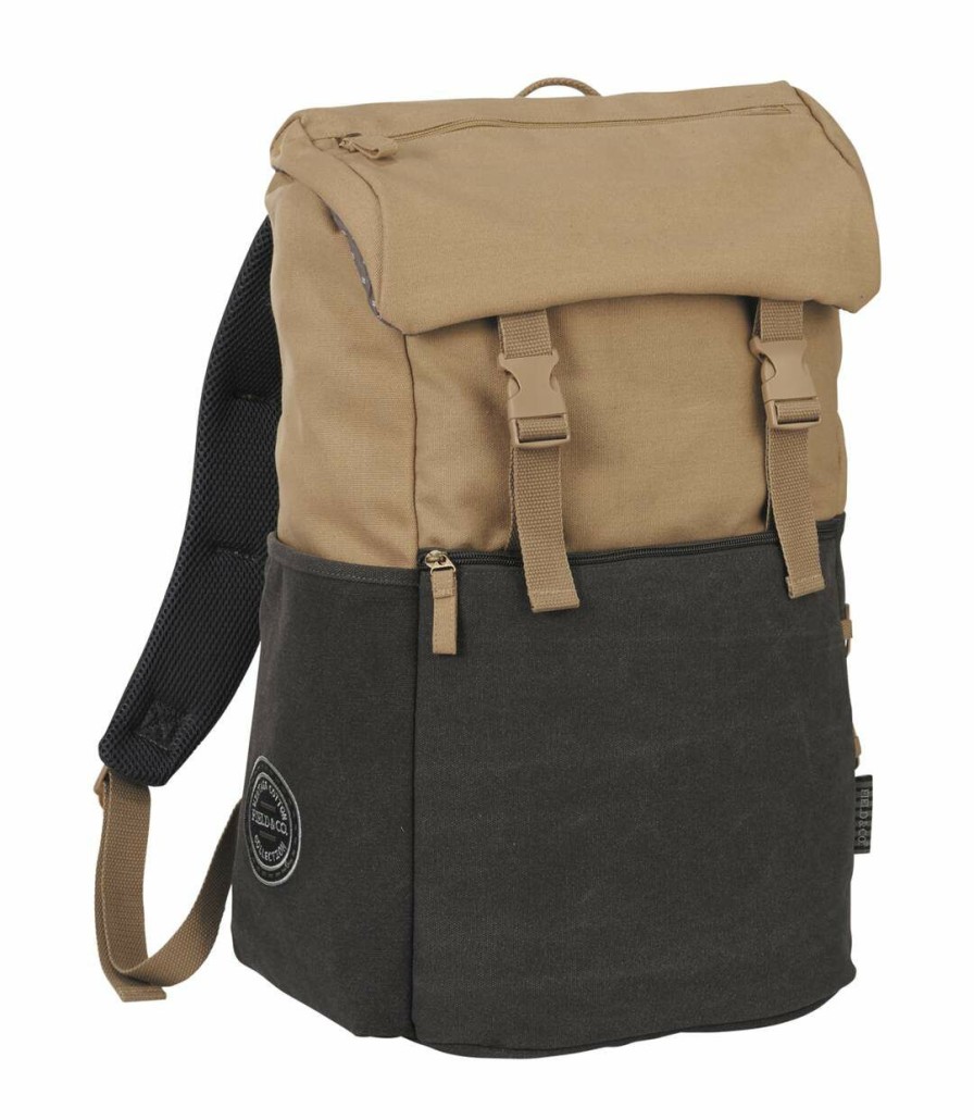 * Pertemba Opening Sales Field & Co. Venture 15In Computer Backpack (Khaki/Anthracite) (30 X 21 X 47 Cm) Utpf1496 Clearance