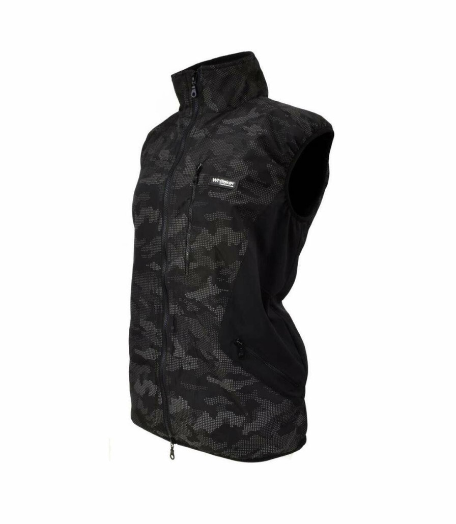 * Pertemba Latest Fashion Whitaker Womens/Ladies Sydney Camo Gilet (Black) Uttl4846 New