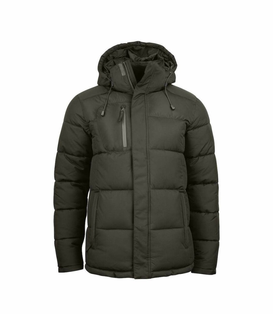 * Pertemba Original Clique Mens Colorado Padded Jacket (Dark Grey) Utub209 New