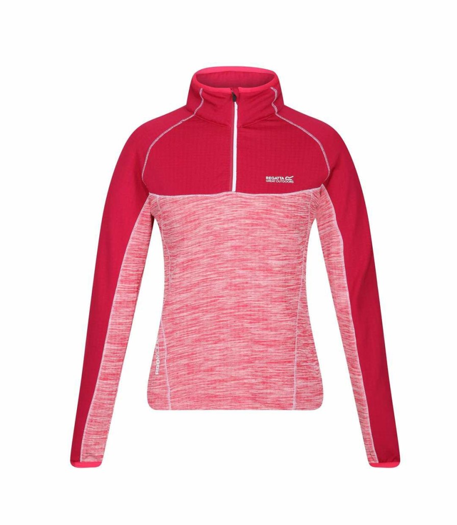 * Pertemba Quick Delivery Regatta Womens/Ladies Hepley Fleece (Berry Pink/Pink Potion) Utrg6225 Online