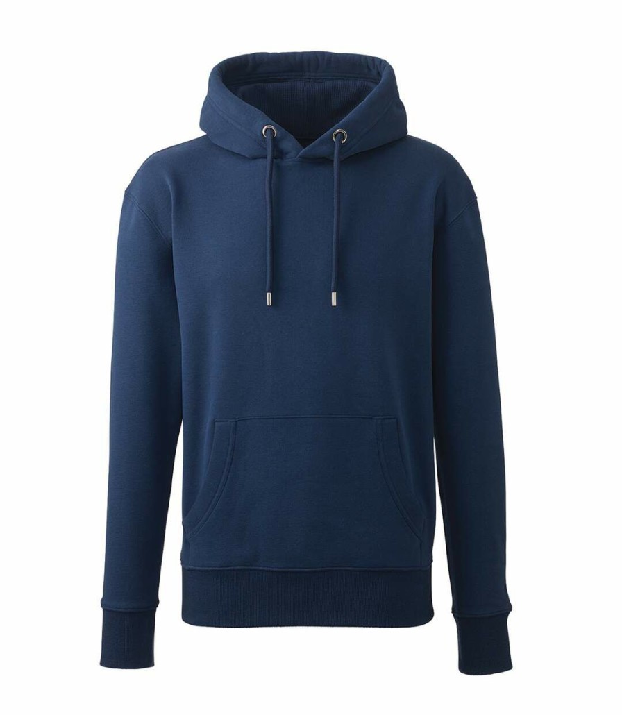 * Pertemba Cheap Anthem Mens Organic Hoodie (Navy) Utpc4317 Online