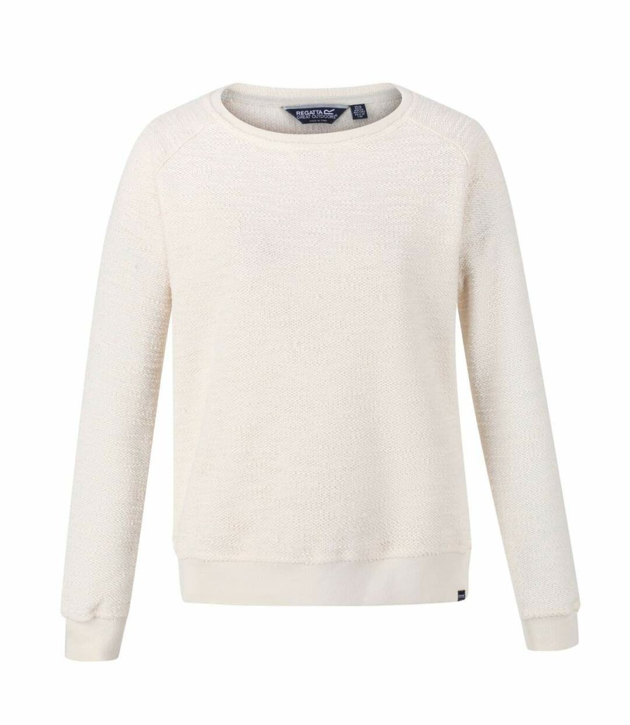 * Pertemba Sale Online Regatta Womens/Ladies Chlarise Sweatshirt (Light Vanilla) Utrg6055 Clearance