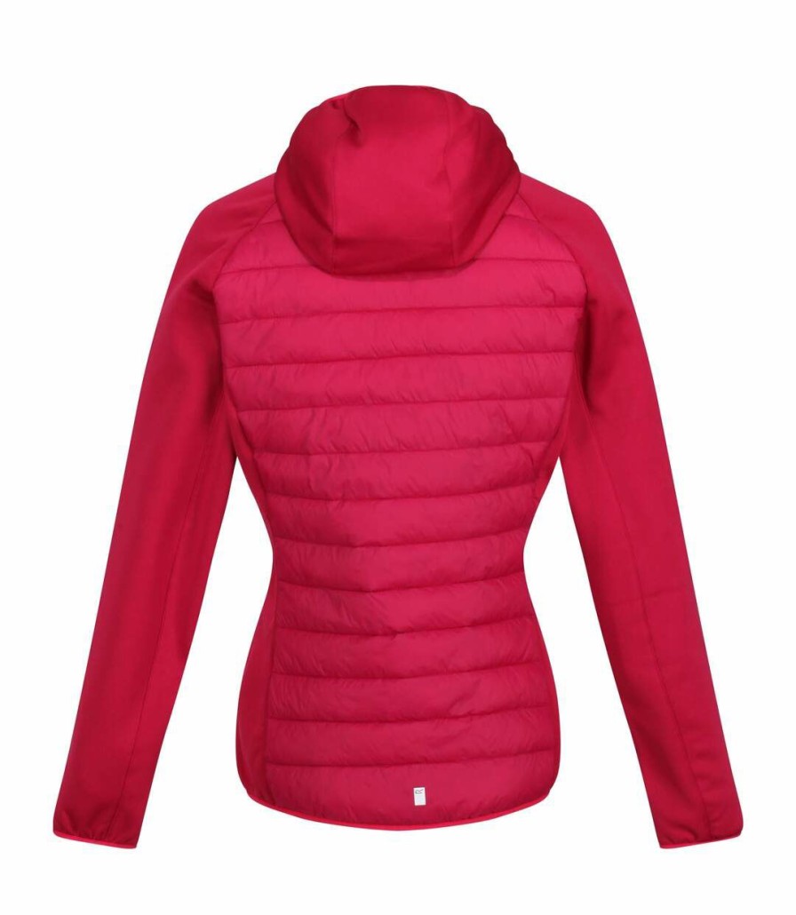 * Pertemba Cheap Regatta Womens/Ladies Andreson Vii Hybrid Jacket (Berry Pink) Utrg8033 Wholesale