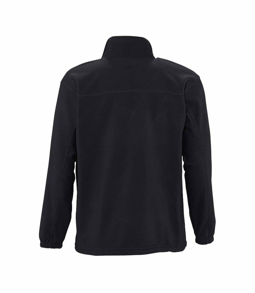 * Pertemba Closeout Sale Sols Mens North Full Zip Outdoor Fleece Jacket (Charcoal) Utpc343 Hot