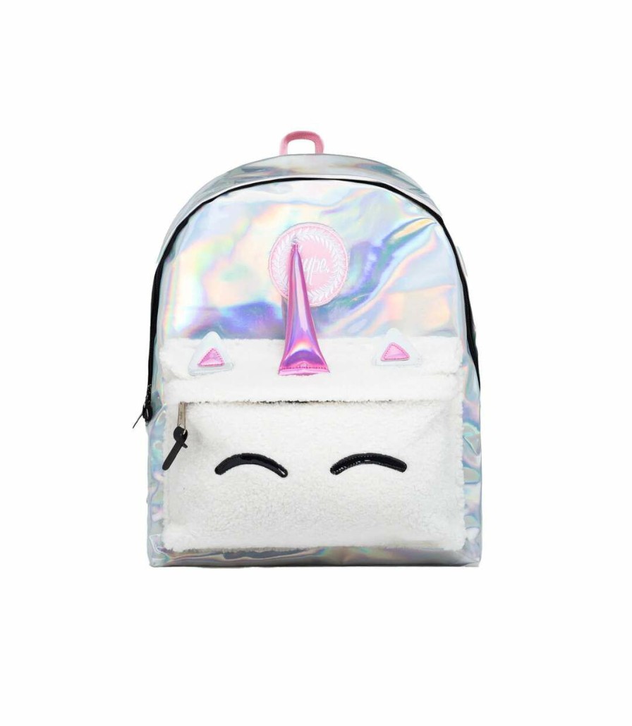 * Pertemba Latest Fashion Hype Unicorn Knapsack (Holograph Pink) (One Size) Uthy8520 Best