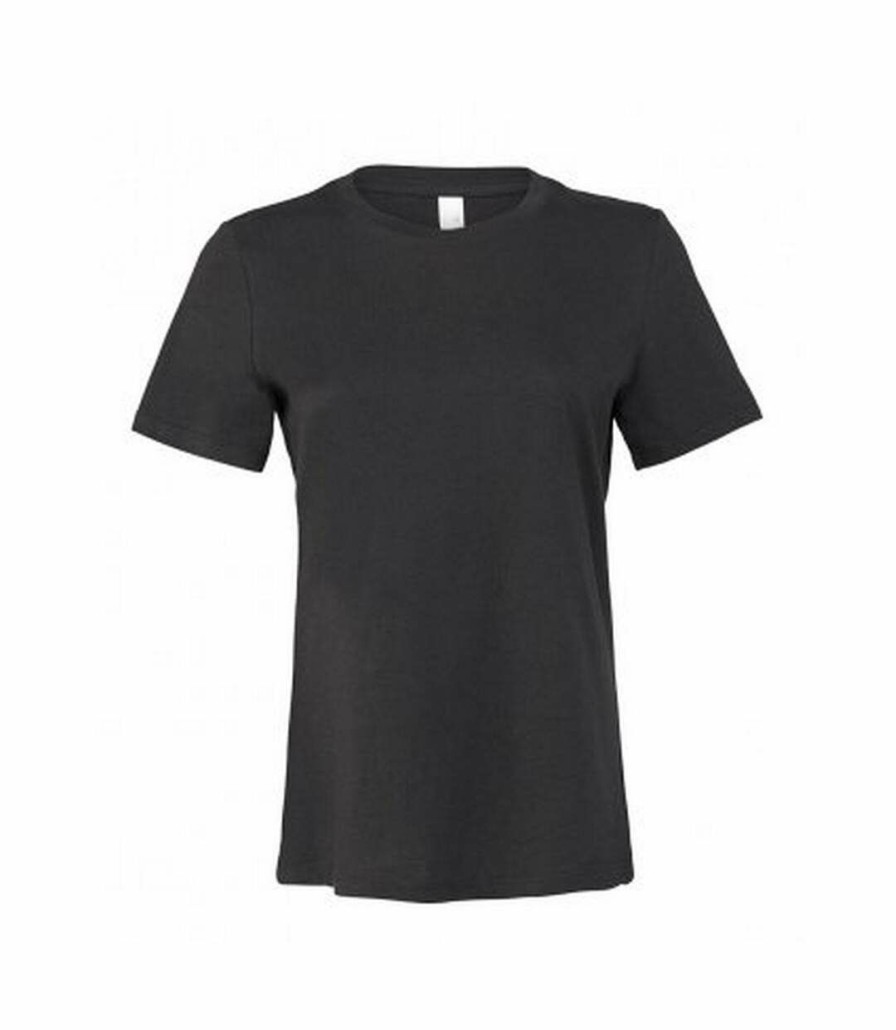 * Pertemba Quick Delivery Bella + Canvas Womens/Ladies Relaxed Jersey T-Shirt (Dark Grey) Utpc3876 Best