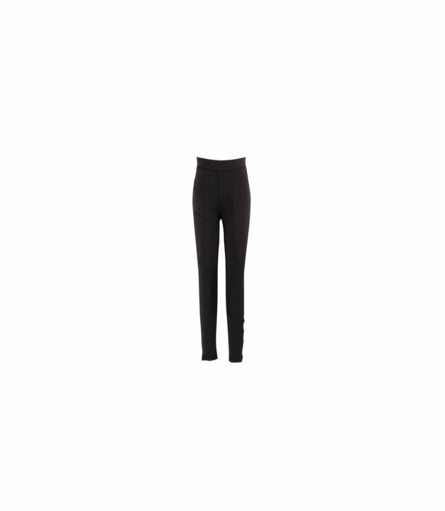 * Pertemba Original Dublin Womens/Ladies Performance Flex Knee Patch Riding Tights (Black) Utwb1181 Hot