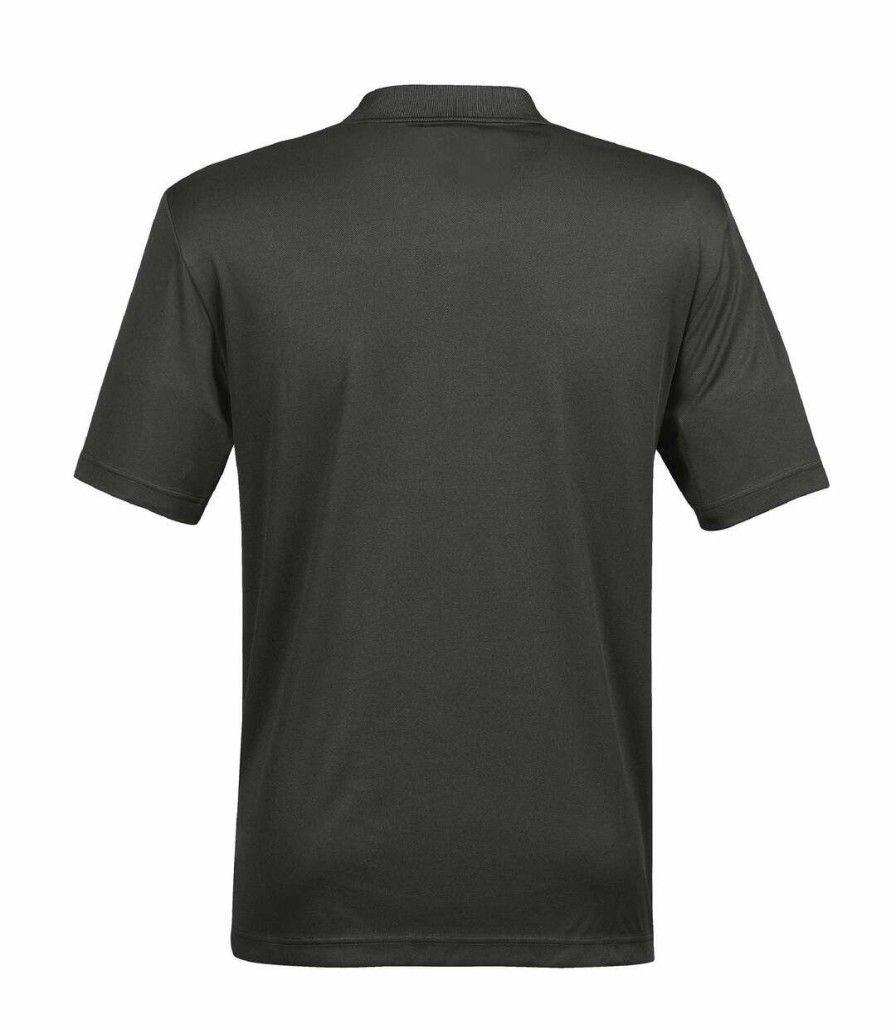 * Pertemba Cheap Stormtech Mens Eclipse H2X-Dry Pique Polo (Carbon) Utbc3886 Clearance