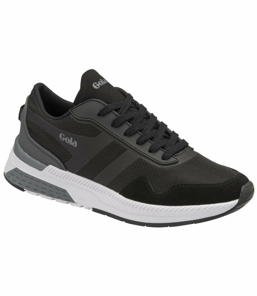 * Pertemba Sale Online Gola Mens Atomics Sneakers (Black/Gray) Utjg714 Wholesale