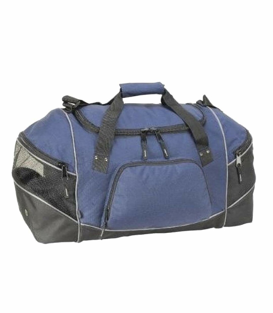 * Pertemba New Arrivals Shugon Daytona Universal Holdall Duffel Bag (50 Liters) (Pack Of 2) (Navy Blue) (One Size) Utbc4449 Best