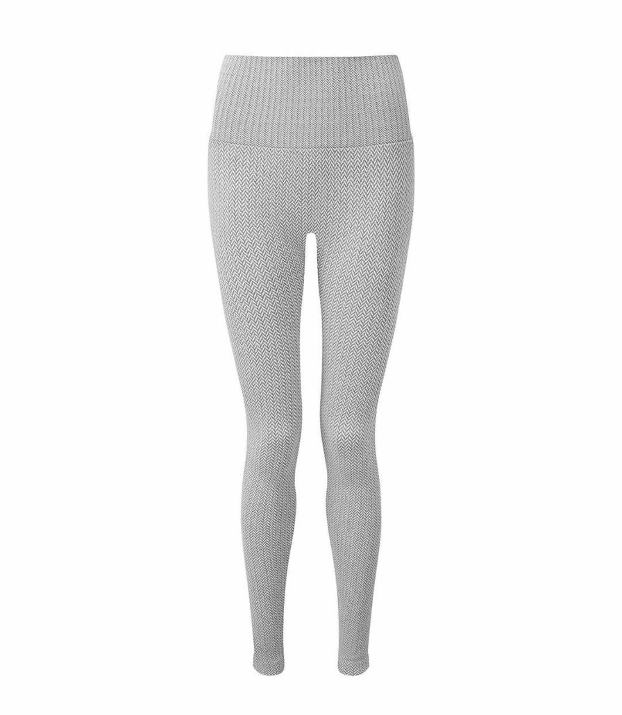 * Pertemba Quick Delivery Tridri Womens/Ladies Knitted City Leggings (Heather Grey) Utrw7966 Clearance